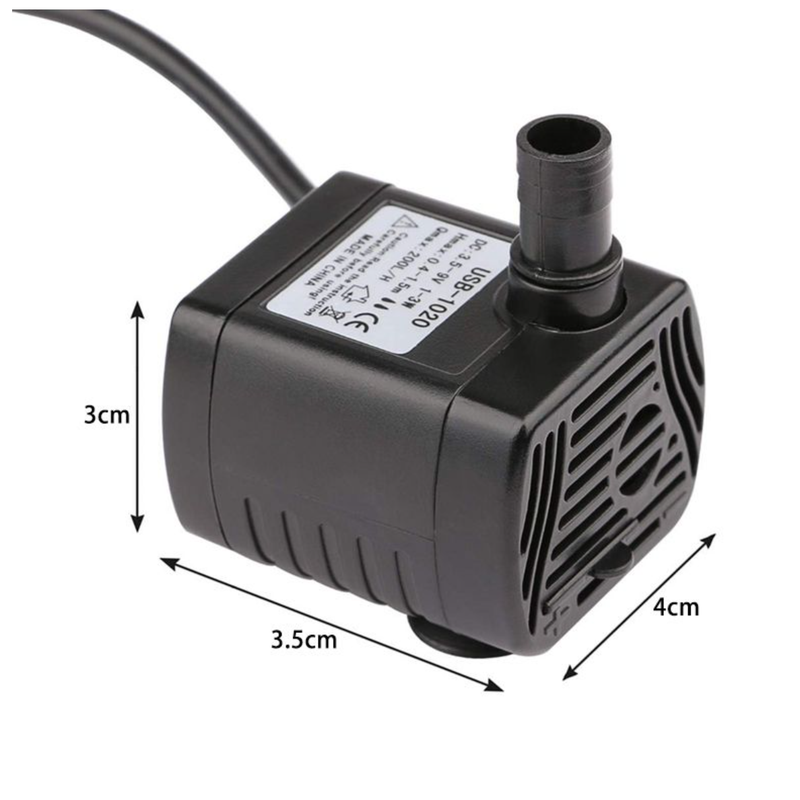 IPSTYLE Water Fountain Pump Submersible USB Water Pump 3W