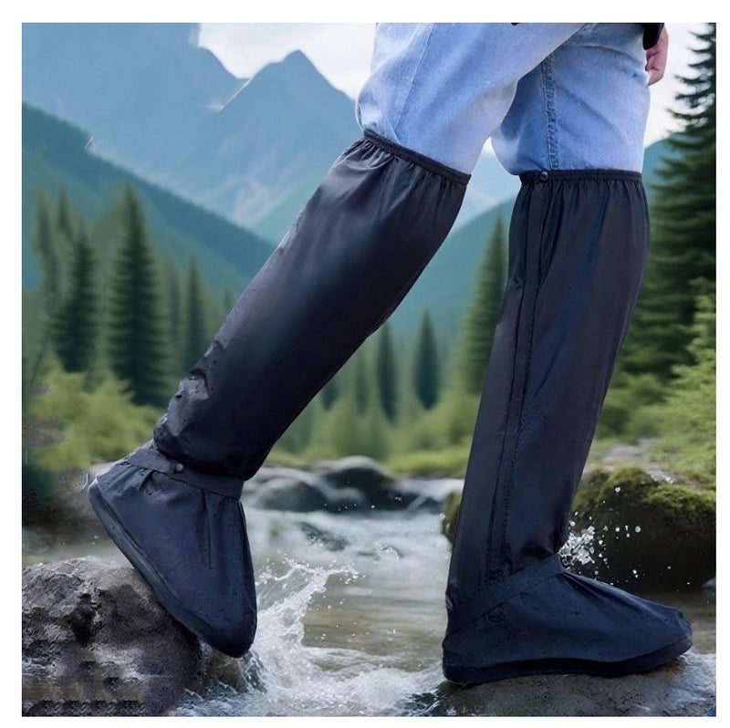 High Tube Waterproof Rain Shoe Boot Pant Covers Unisex Cycling Bike 60 CM