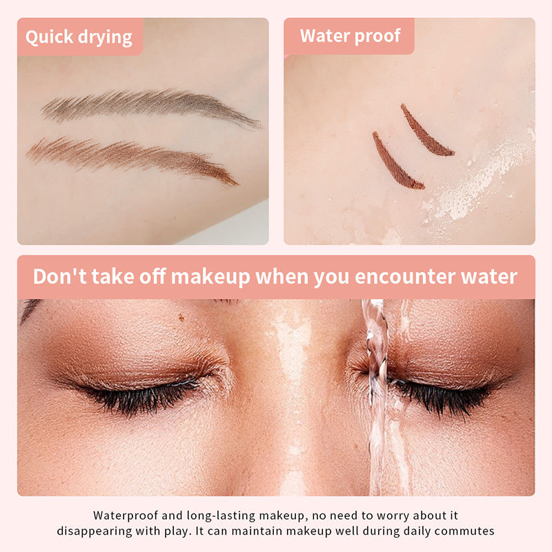 Shedoes Love Eyeliner Seal Set, Bendable Lazy Eyeliner, Waterproof