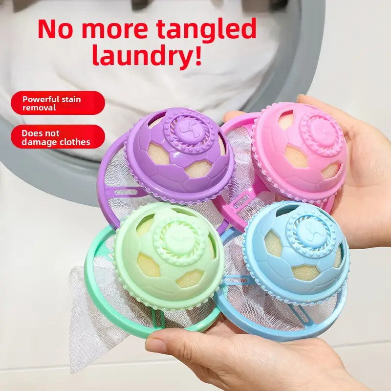 Laundry Balls & 4Piece Filter Sponges, Anti-Tangle Washer Tools