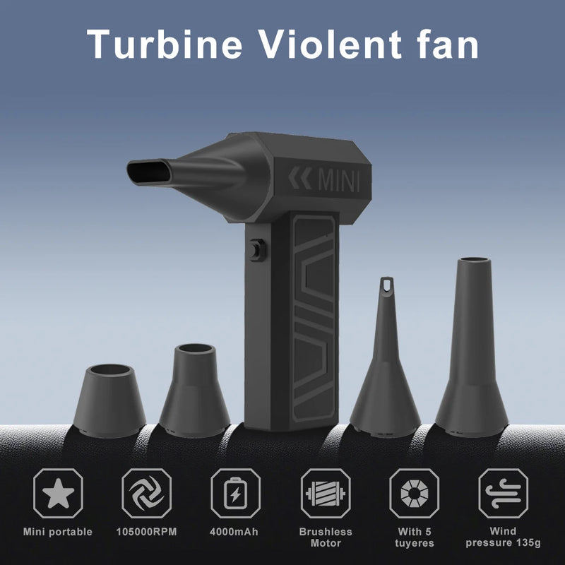 Portable Electric Air Blower Turbo Jet Fan