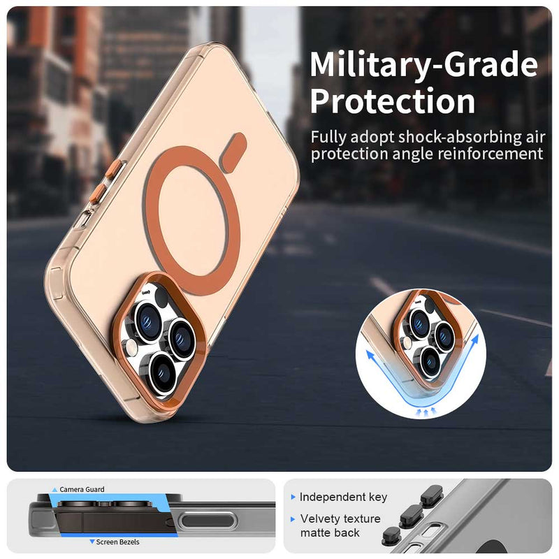 Phone Case for iPhone 12 Pro Max, Compatible with Magsafe,Shockproof Magnetic Case Cover