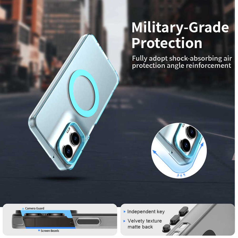Phone Case for Motorola Moto G35, Compatible with Magsafe,Shockproof Magnetic Case Cover