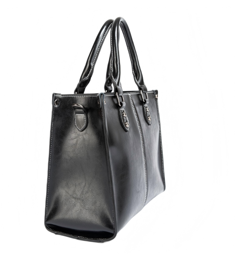 Women's Handbags Genuine Leather Lady Cowboy Shoulder Tote Bag