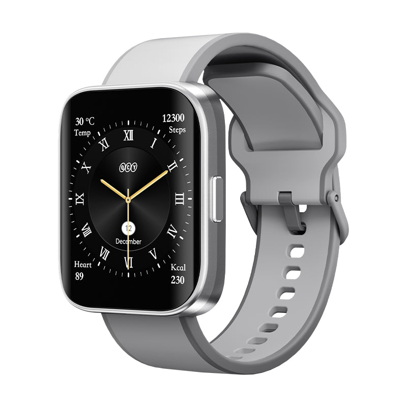 QCY Urban GS S9 Smart Watch, 1.95" AMOLED, GPS, 5ATM Waterproof