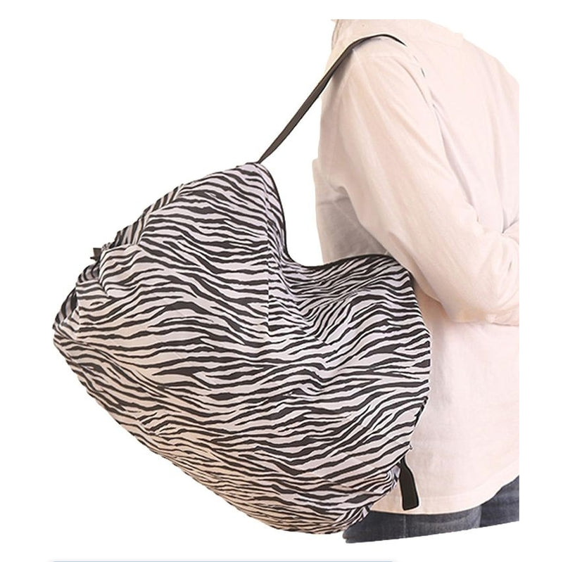 Foldable Storage Bag Handbags Large Capacity Shopping Bag Foldable Nylon Bag