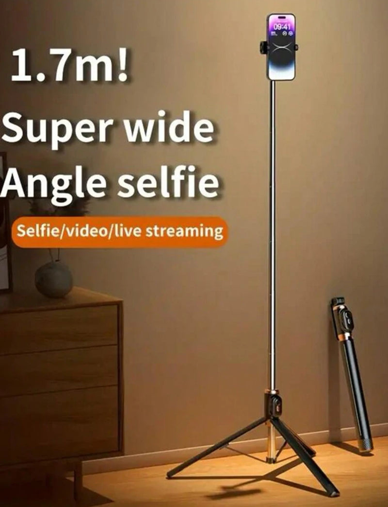 Extra Long Tripod Remote Control Selfie Stick