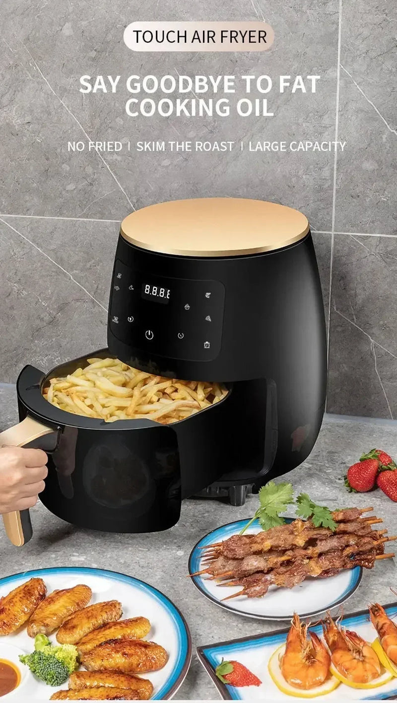4.5L Air Fryer Multi-functional Intelligent Touch Screen Oven