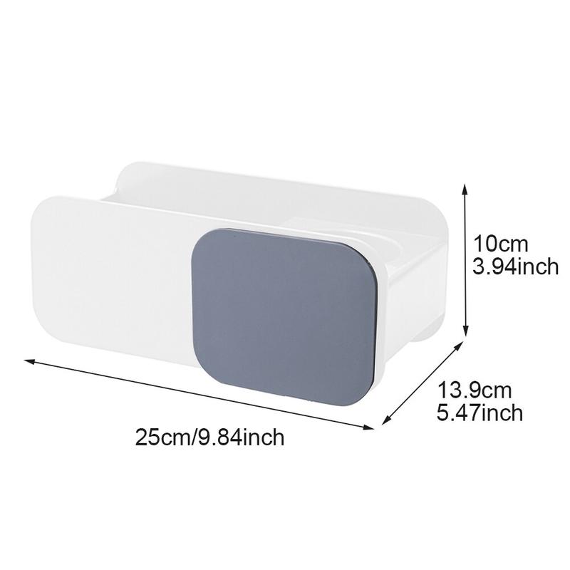 Wall Mounted 2-Chamber Heavy Duty Self Adhesive Housing