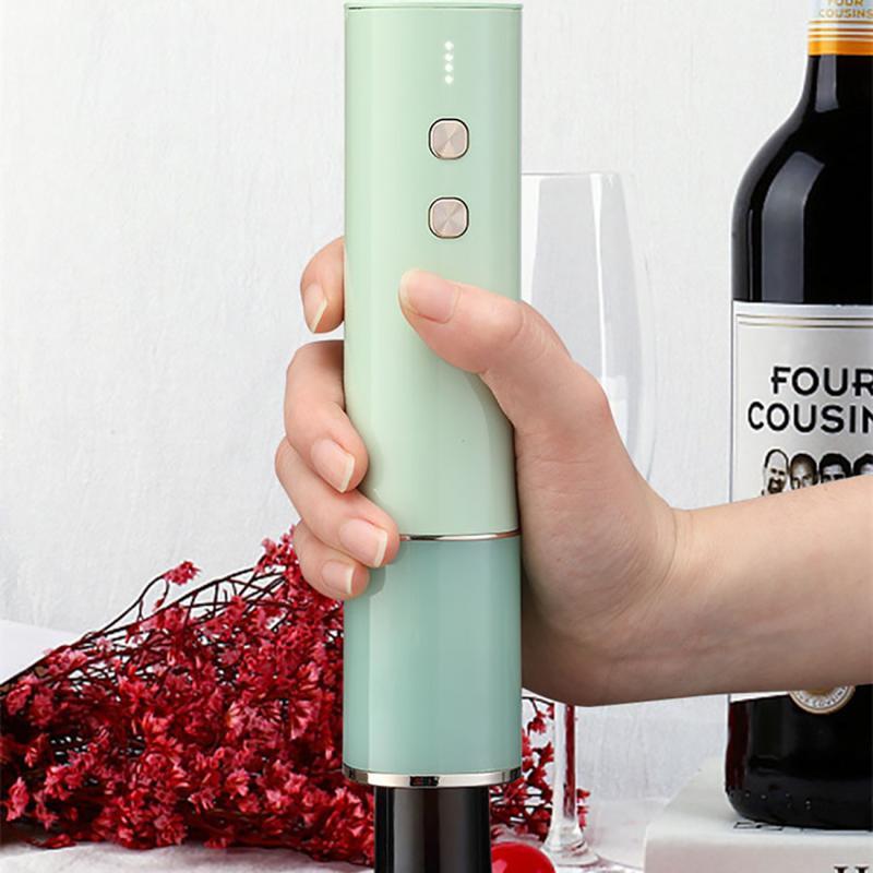 Portable Electric Wine Opener and Wine Corkscrew