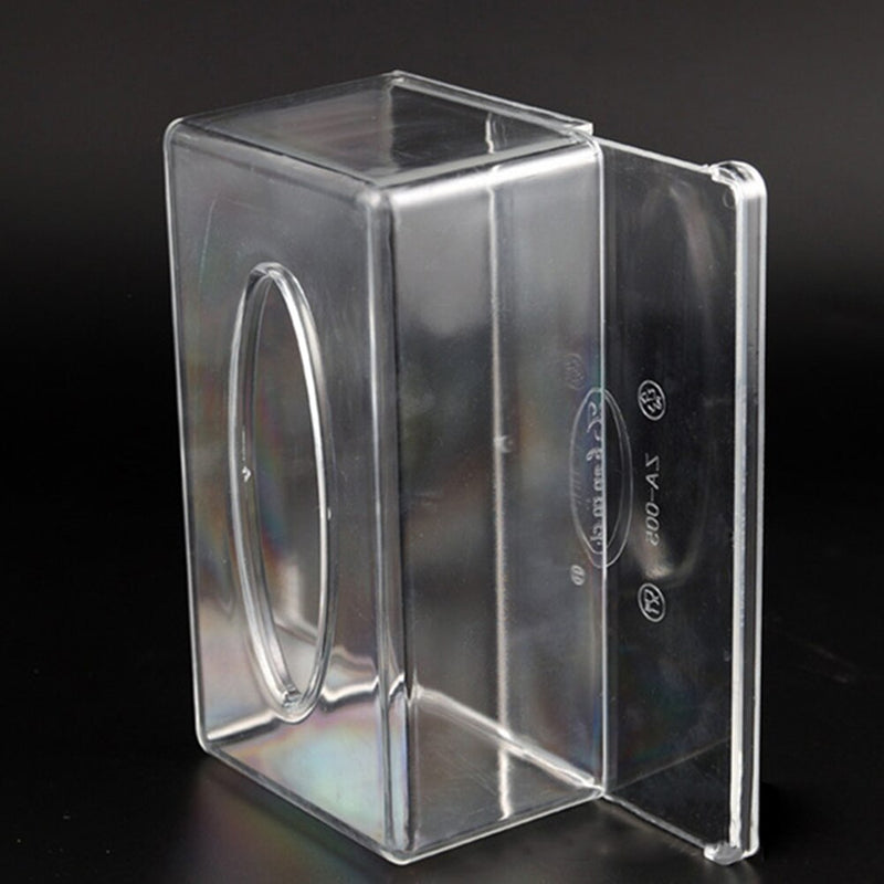 1 piece transparent towel box towel holder