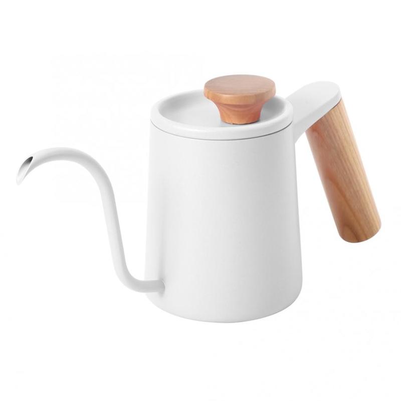 350ml Stainless Steel Coffee with Long Gooseneck Drip Tip Cafeteria
