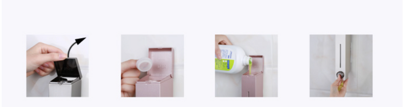 Manual Wall Liquid Soap Dispenser 300ml