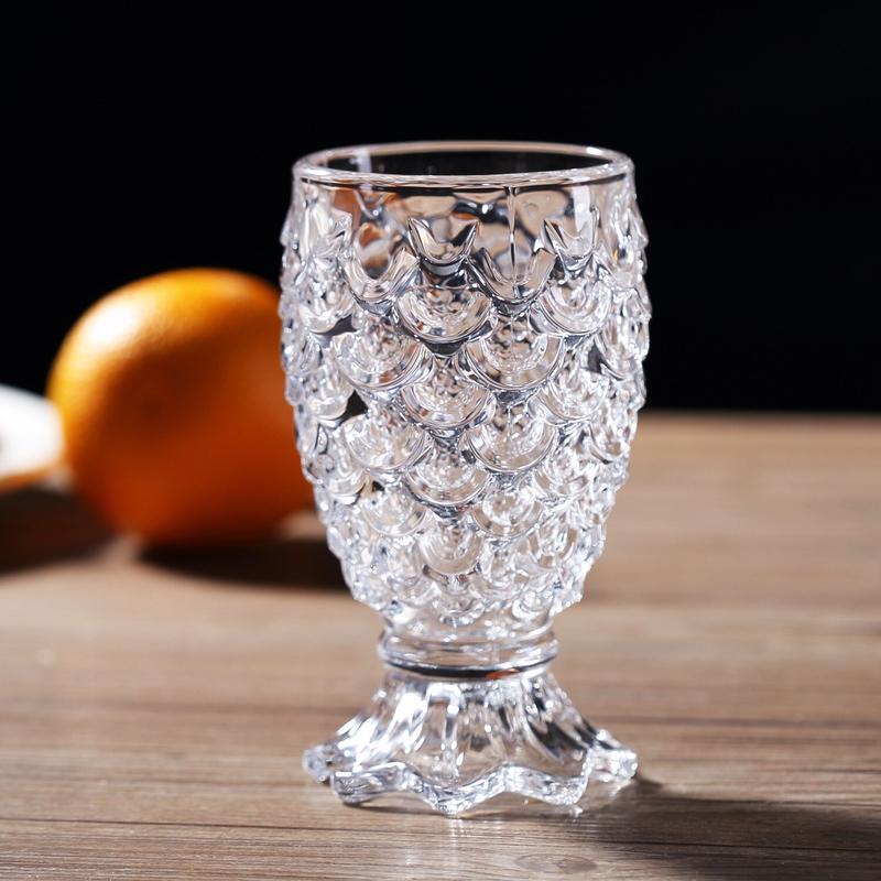3D mermaid fish tail style cocktail cup