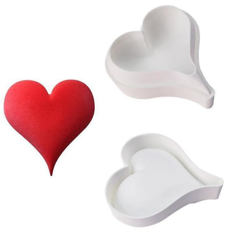 Heart shaped Silicone molds for Dessert