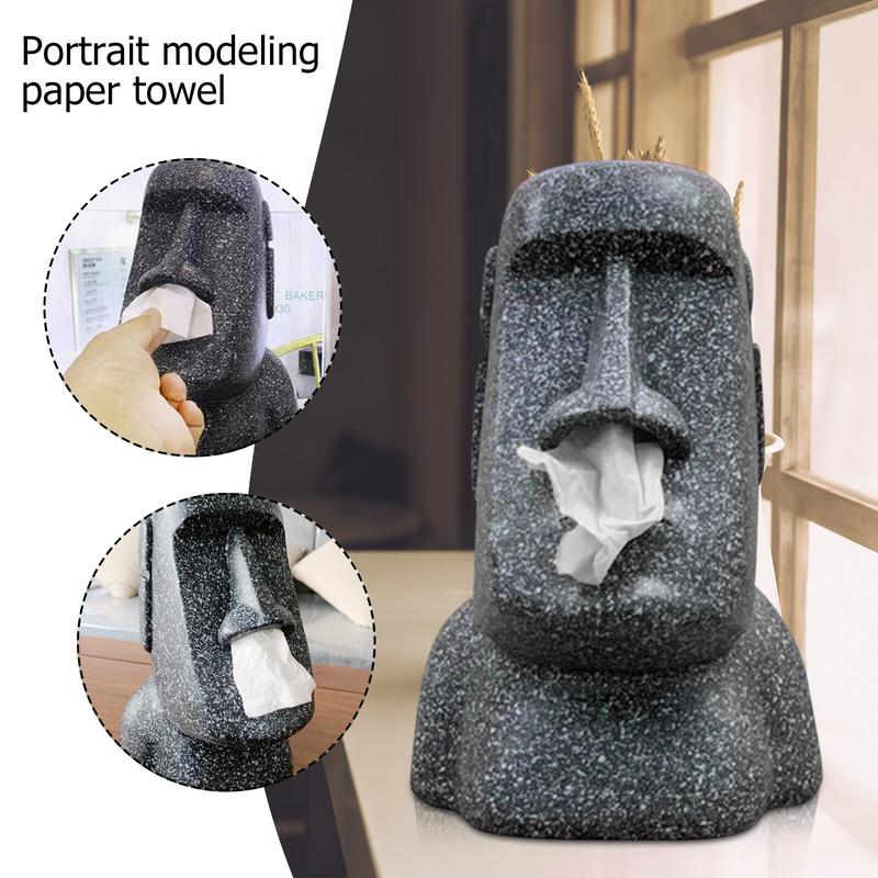 Easter Stone Statue  Colorant Box Moai Nozzle