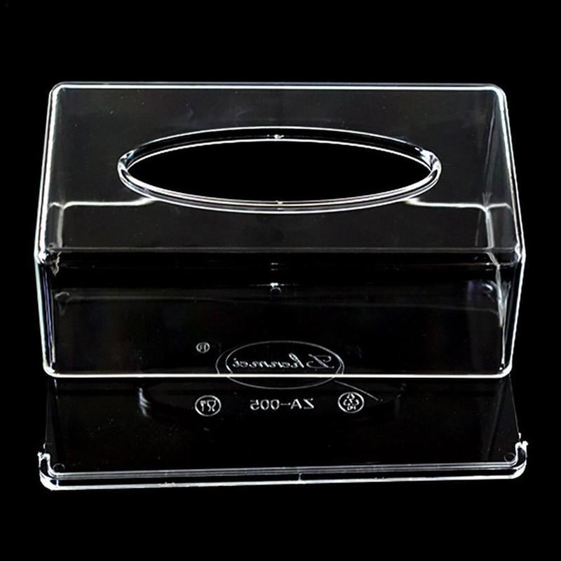 1 piece transparent towel box towel holder