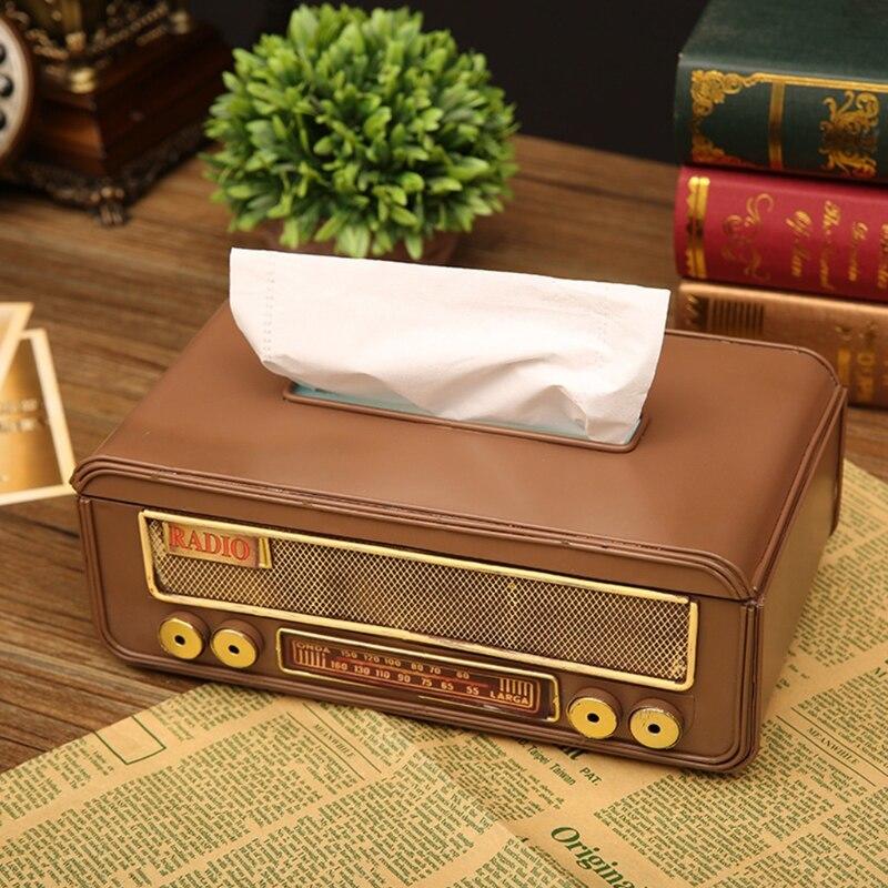Retro towel box, kitchen towel box