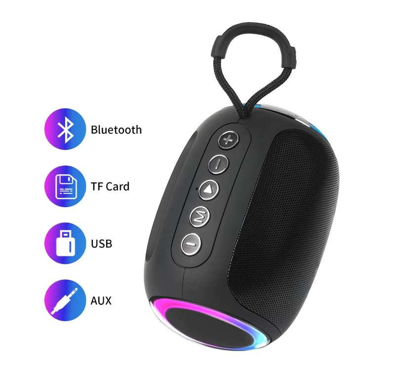 Portable Wireless Bluetooth Speaker For Outdoor Sport Portable Music Audio player USB Bluetooth Speak Party Radio