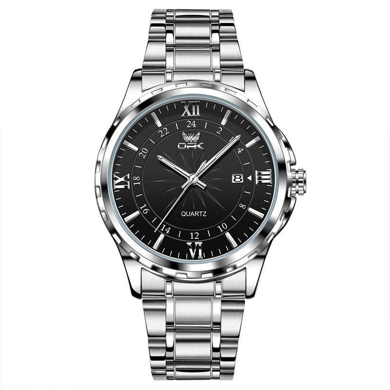 Quartz Watch Men Comfortable Strap Waterproof Fashion Dress Wristwatch Man