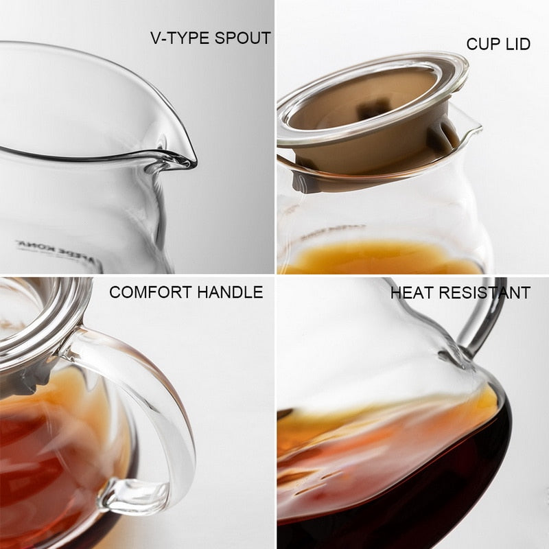 500ml Pour the whole range of coffee cans Drip coffee Brewer