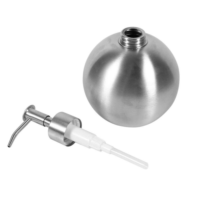 Stainless Steel Bulletin Shaped Bathroom Shampoo - 500ML