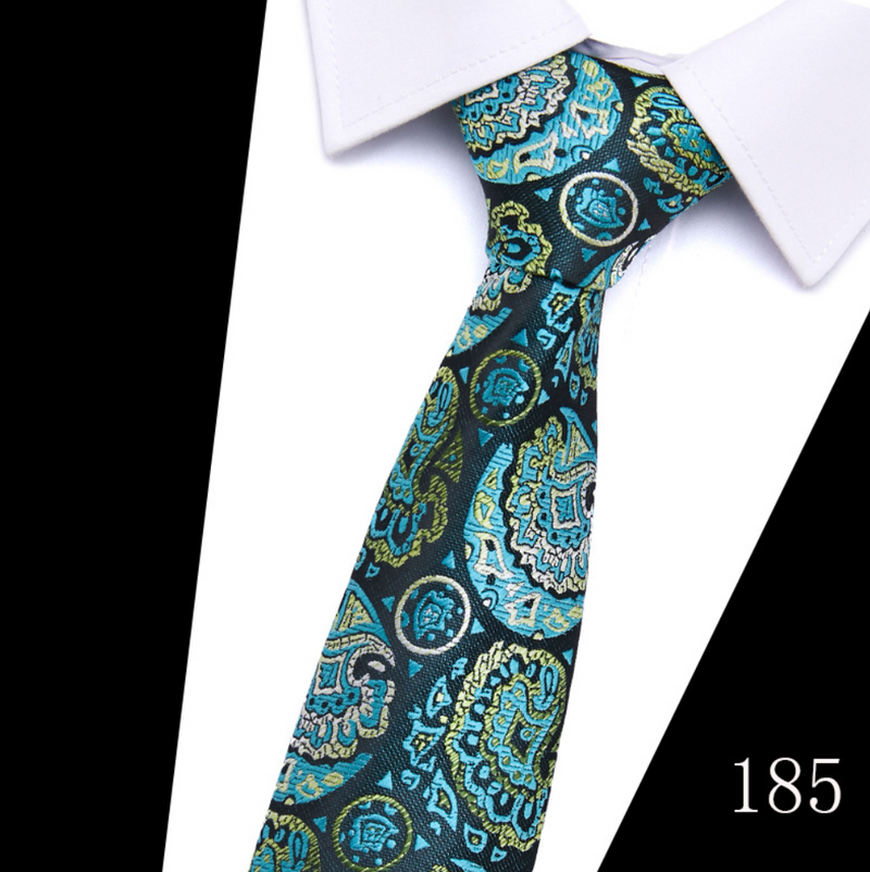 Fashion Elegant Men's Necktie Gift Box Striped Tie Handchief Cufflink Tie Clip Set