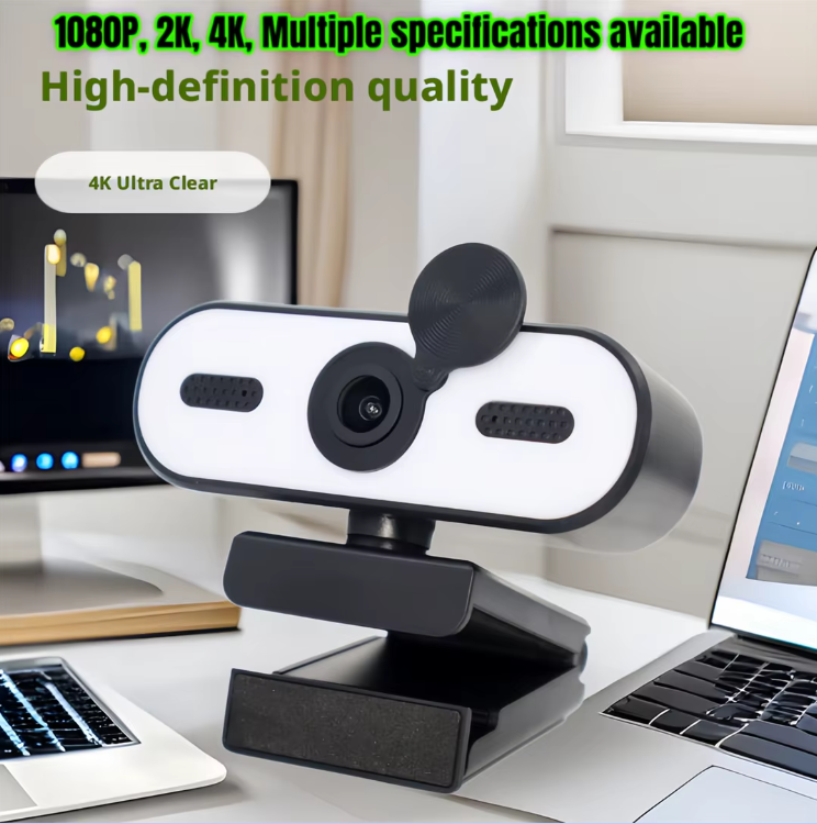 High-definition Beauty And Lighting Webcam Privacy Cover USB Autofocus Web Camera