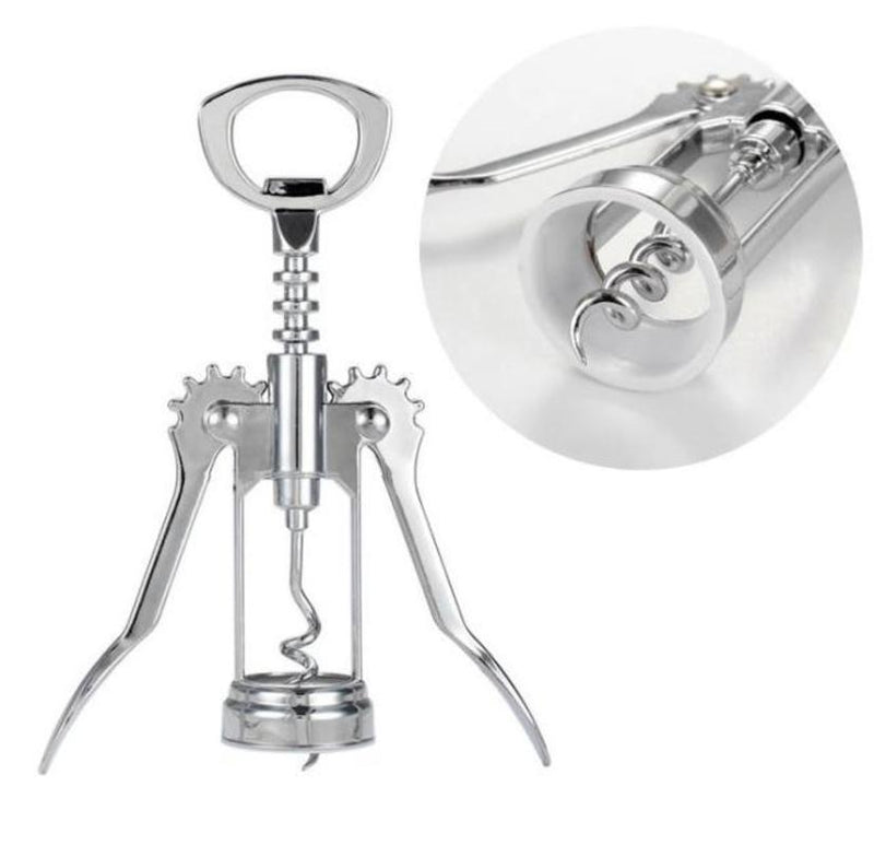 Bottle Opener Stainless Steel Wine Openers Strong Wing Pressure Cork
