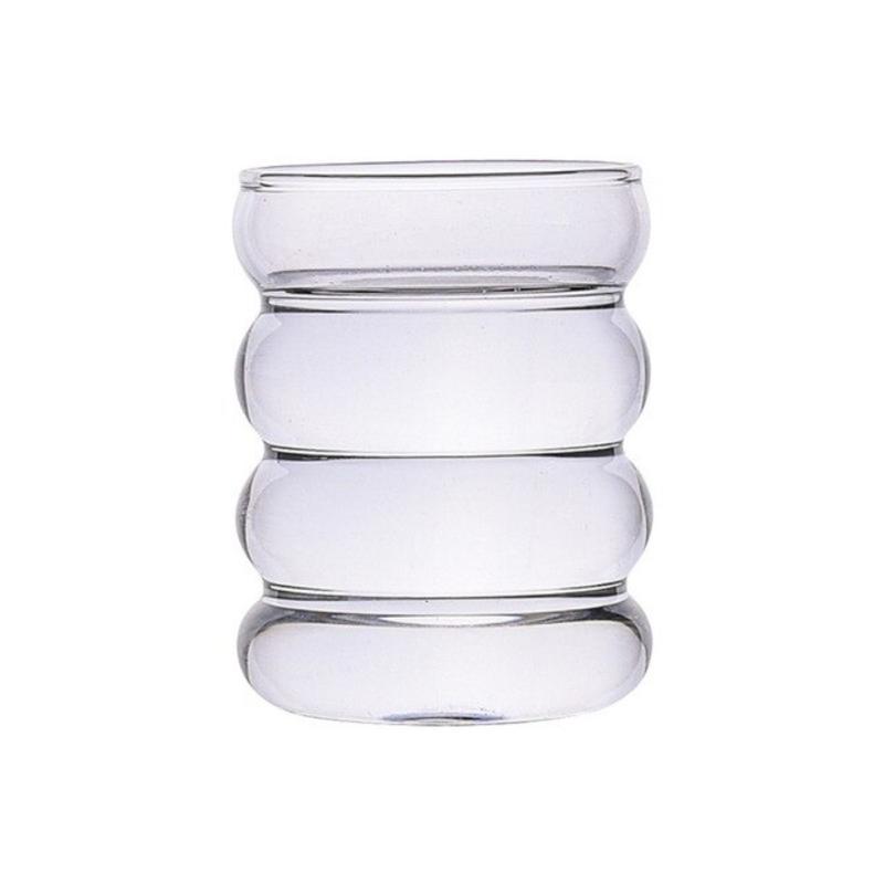 Creative shape water bottle glass