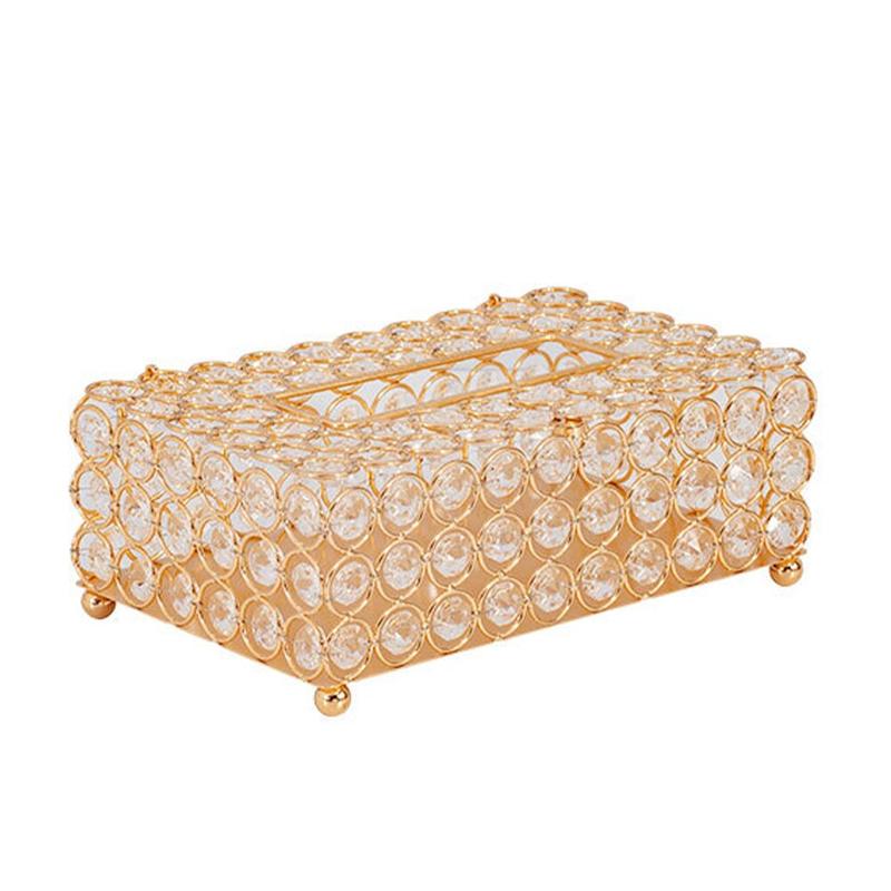 High Quality Artificial Crystal Napkin Box
