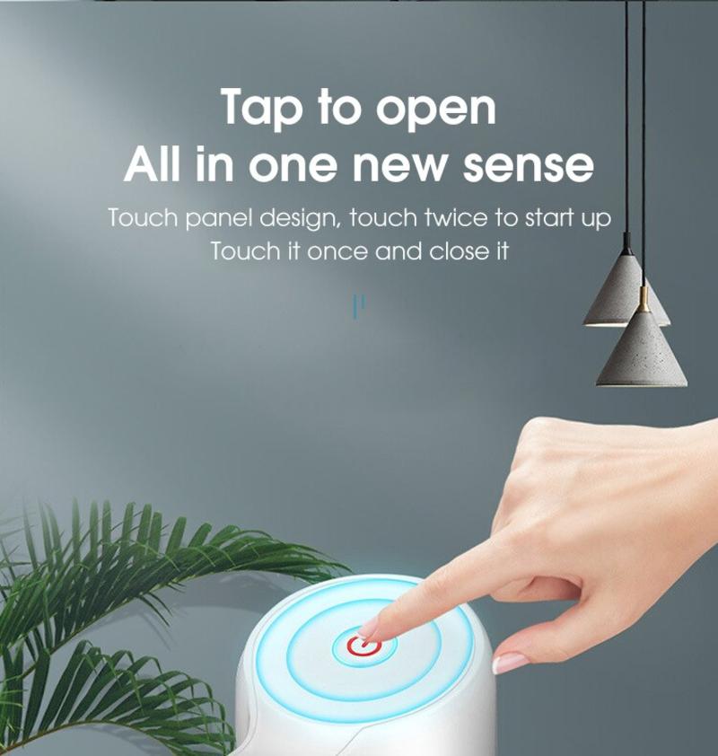 USB charging bathroom liquid soap dispenser