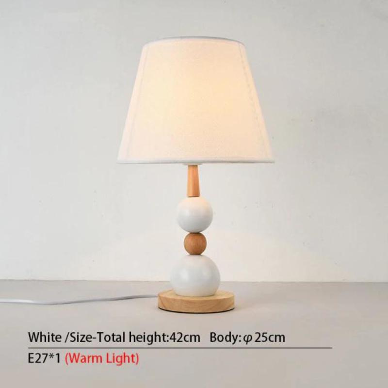 Nordic Wooden Table Lamps