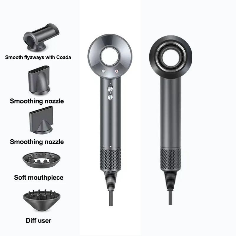 Professional Hair Dryer with attachments for styling