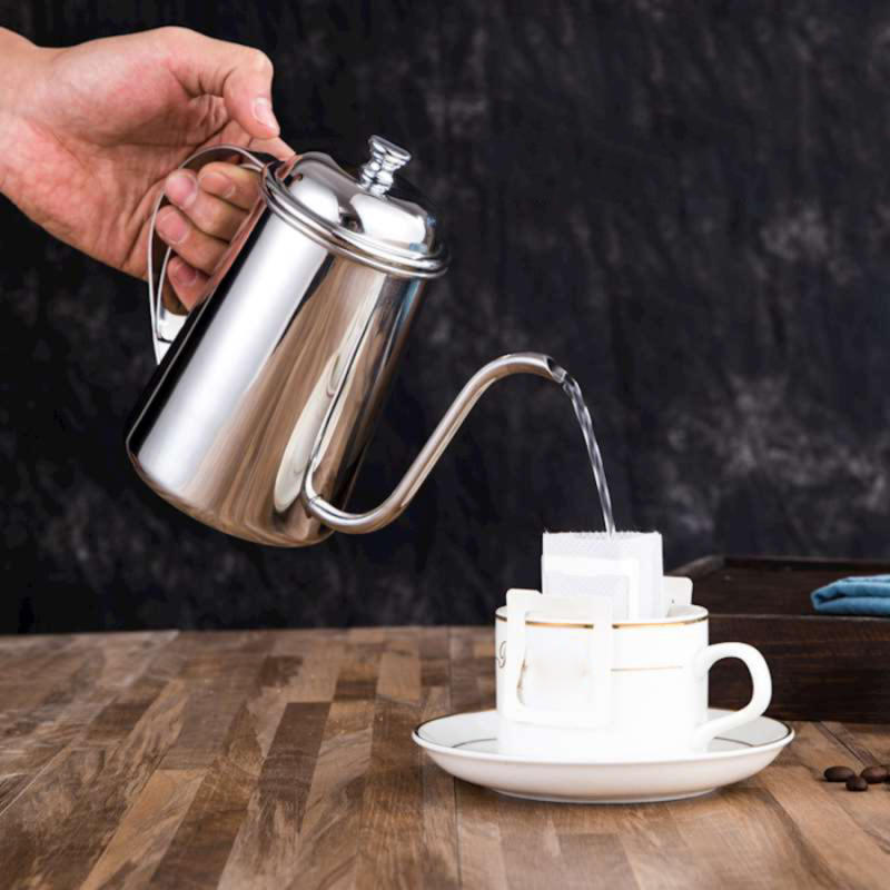 Stainless Steel Pot Geese Neck Coffee Pot