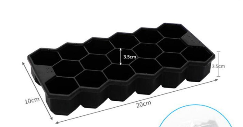 Ice Cube Maker Silicone Ice Mold Honeycomb Mold Ice Cube Magnum Silico