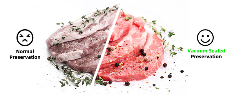 Food Vacuum Sealer Machine with Cutter Automatic and Manual Sealer Dry Moist Food Modes vacuum sealer