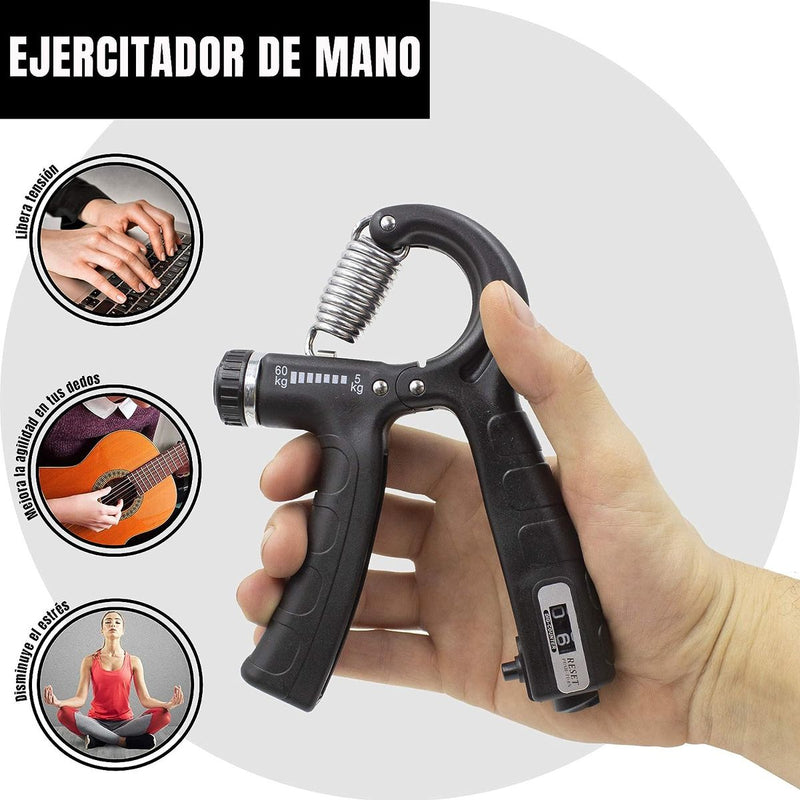 Adjustable Count Spring Grip Hand Training Arm Exerciser