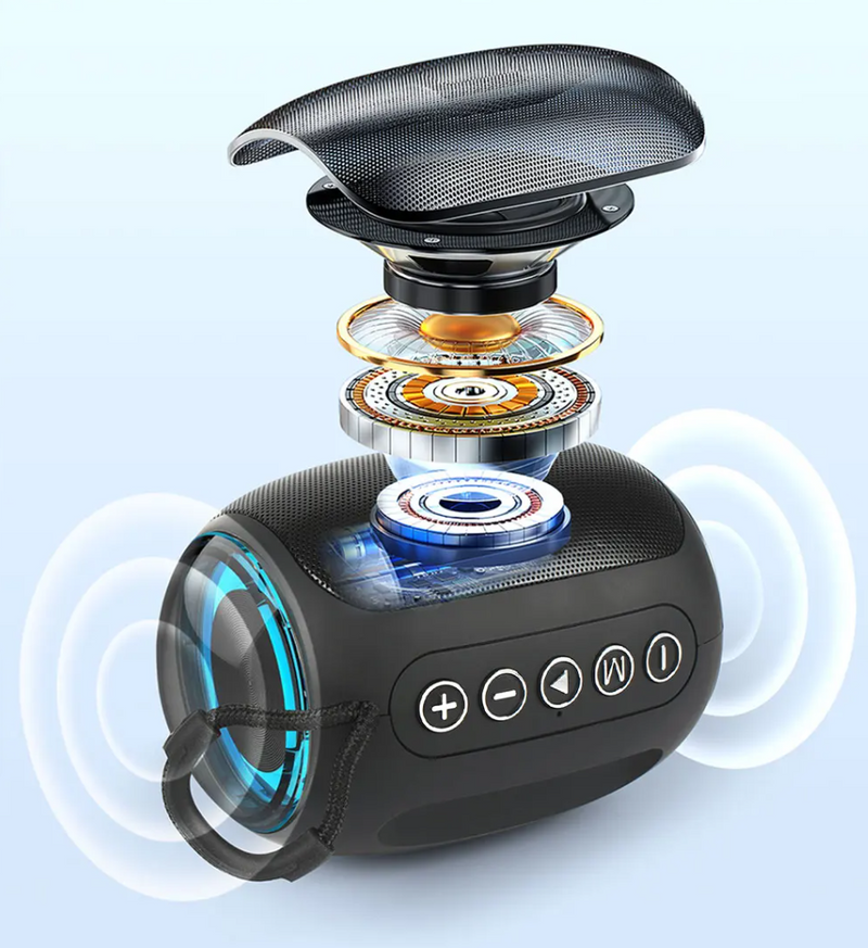 Portable Wireless Bluetooth Speaker For Outdoor Sport Portable Music Audio player USB Bluetooth Speak Party Radio