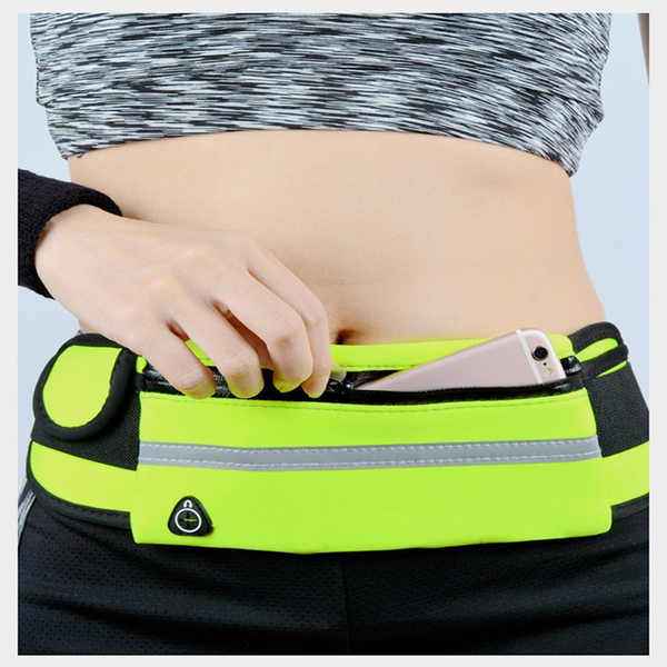 Running Belt Waist Bag Sports Fanny Pack with Water Bottle Holder Phone