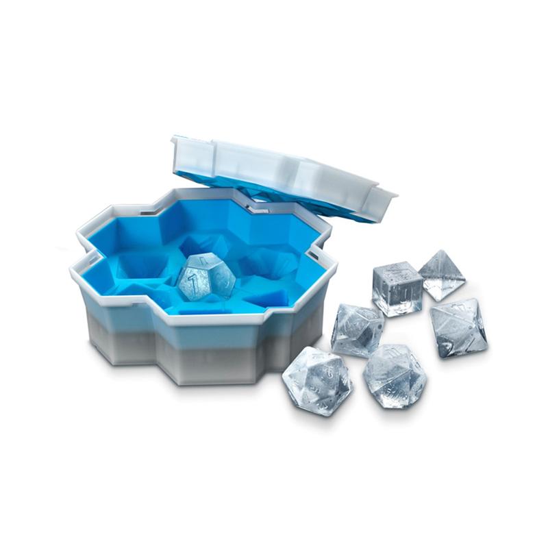Mold Making Silicone Ice Cube Maker for Ice Cream Cable-Building Candy