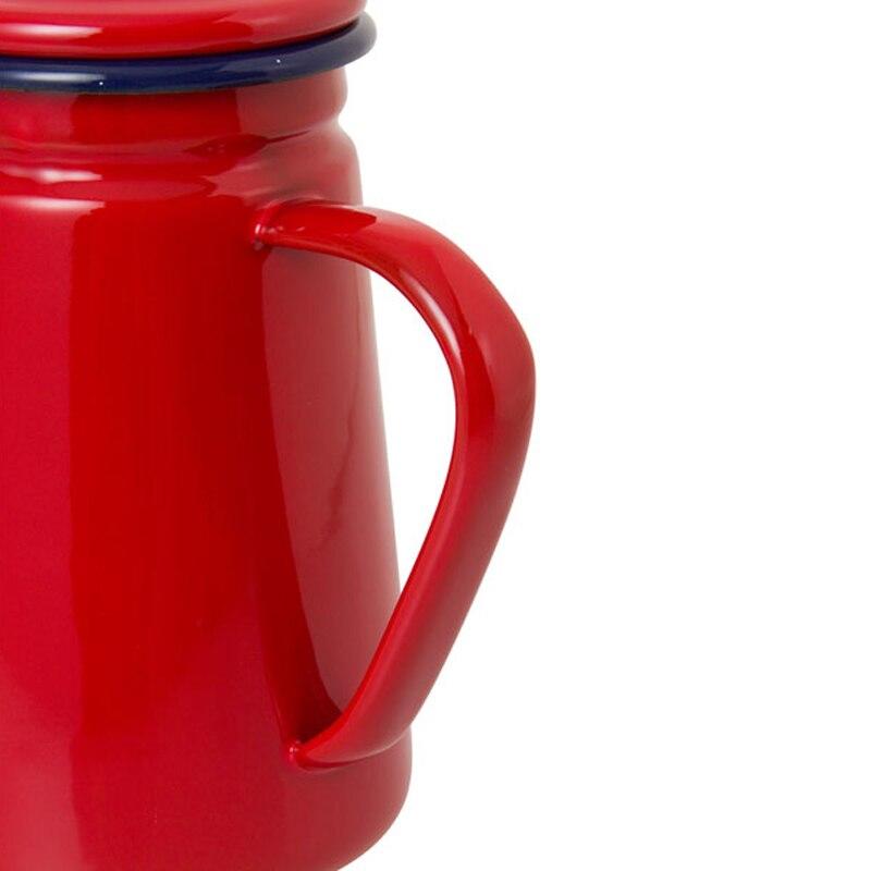 Enameled Coffee Pot for Gas Cooker