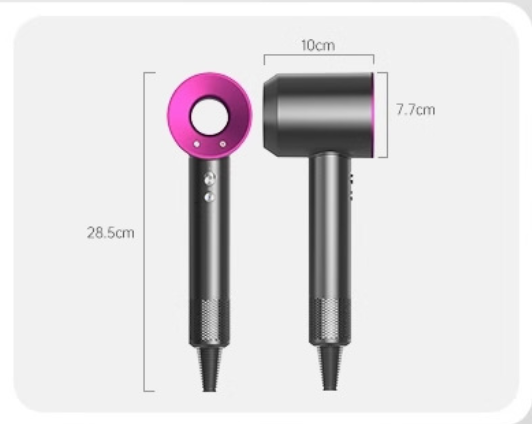 Professional Hair Dryer with attachments for styling