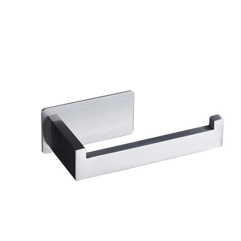 1 Piece 304 Stainless Steel Kitchen Towel Hanger Self Adhesive
