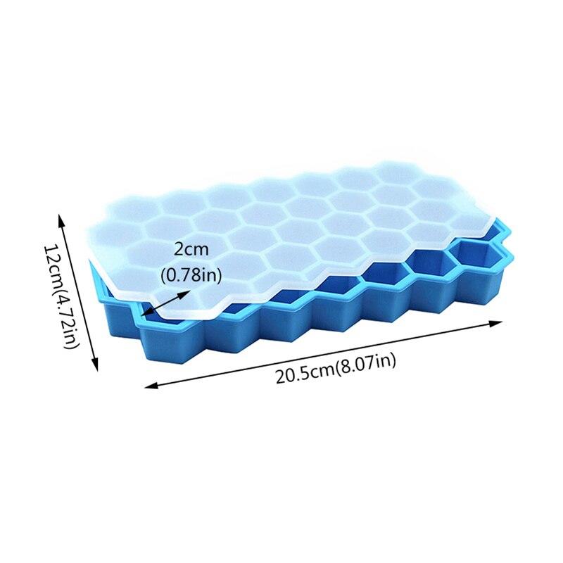 37 Grid Ice Cube Maker for Drinking Cocktail Party Bar Tools