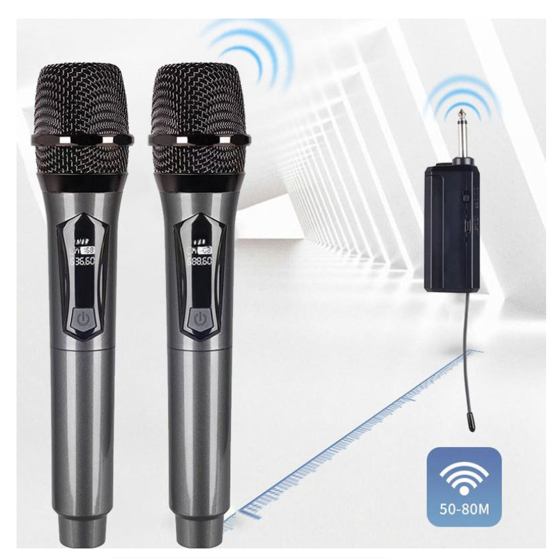 Wireless Microphone Dynamic Handheld Professional Mic For Sing Party Speech Church Club