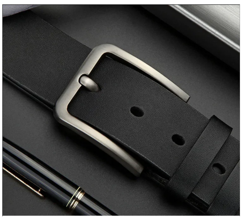 Business Leisure Men's Belts Male Luxury Designer Pu Leather Jeans Belts