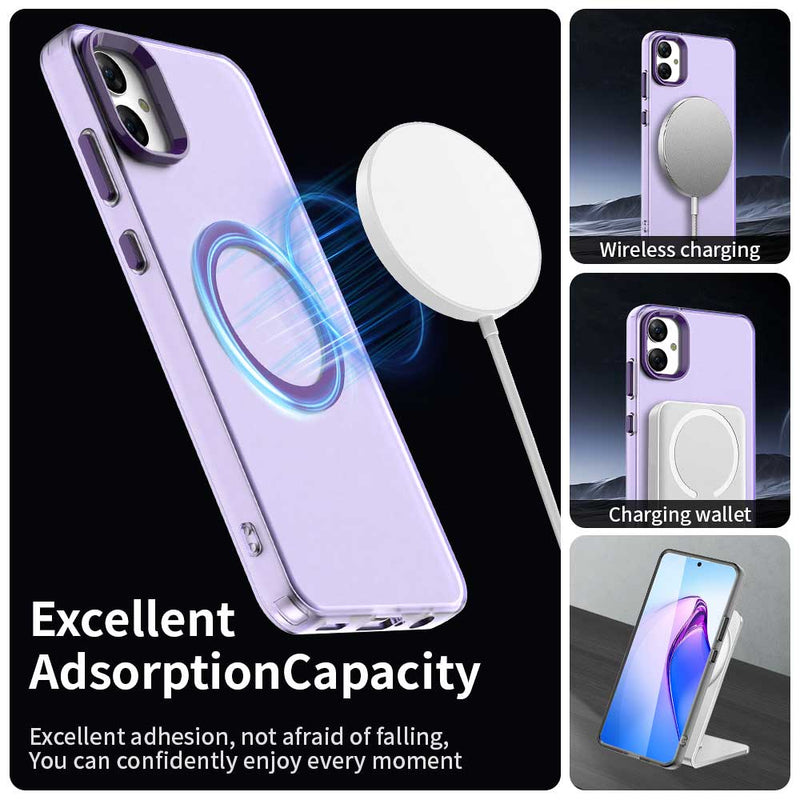 Phone Case for Samsung Galaxy F05, Compatible with Magsafe,Shockproof Magnetic Case Cover