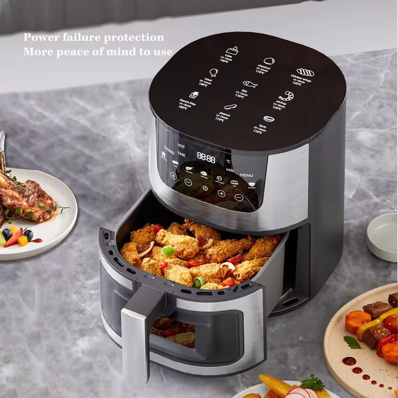 Smart Air Fryer Electric visual window 5L