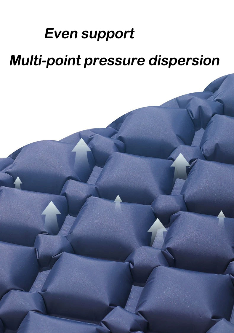 Outdoor Extra Wide Sleeping Pad Mat Ultralight Folding Bed Car Travel Mat